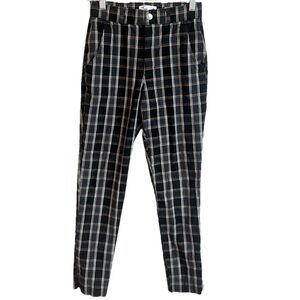 Hollister High Rise Straight Leg Pants Extra Small Pockets Multi Straight Leg